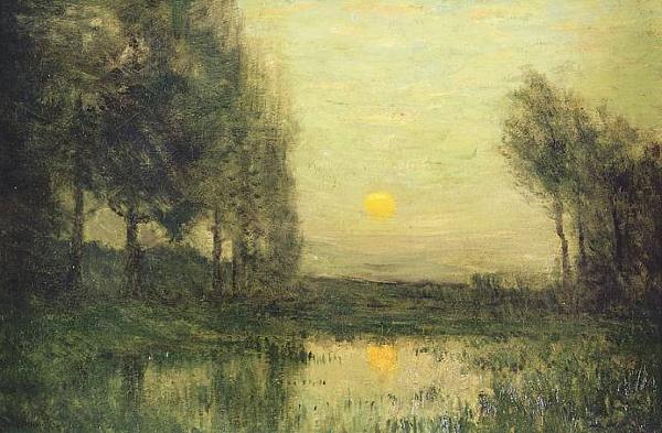 Charles Warren Eaton September Moonrise